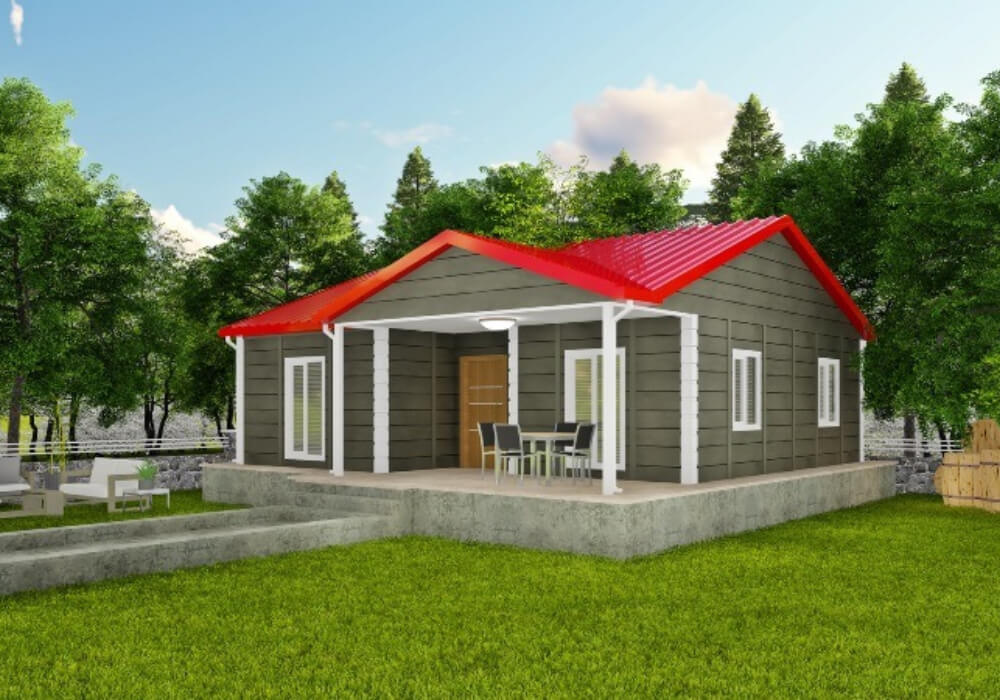 Tek Katlı Prefabrik Evler